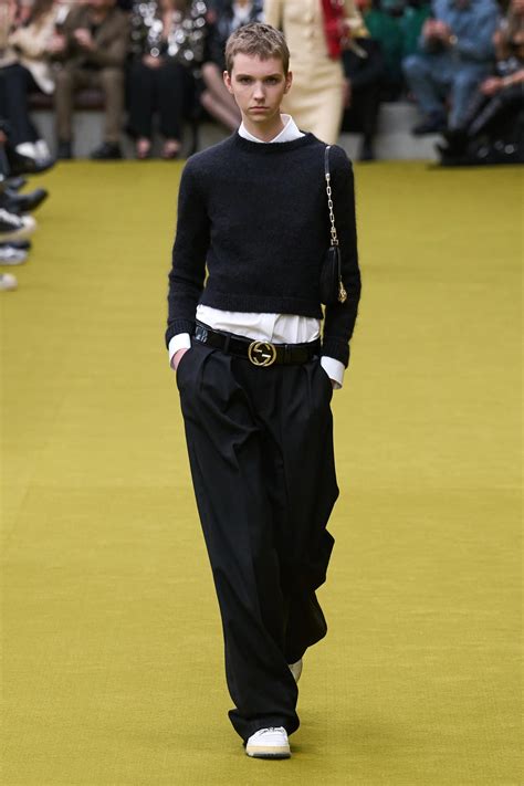 gucci belt trend 2019|Gucci runway designs.